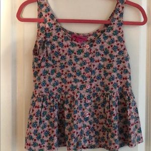 Betsey Johnson crop top